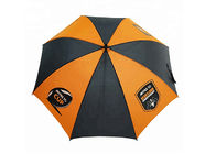 Logo fait sur commande protégeant du vent de grand parapluie imperméable de golf grand pour des activités en plein air fournisseur