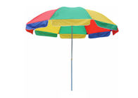 Le parapluie de plage portatif vigoureux protégeant du vent, parapluie de plage UV fonctionnent sans à-coup facilement fournisseur