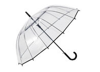 Flexibilité de haute résistance de long de poignée parapluie en forme de dôme d'espace libre protégeant du vent fournisseur