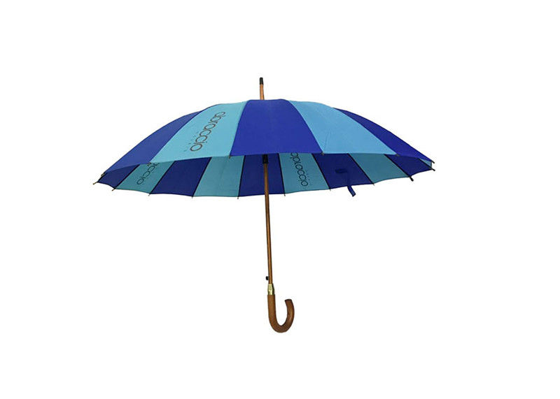 Parapluie en bois de bâton de forme de J, axe en bois de noir de poignée de parapluie de Raines fournisseur