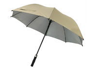 Conception se pliante de logo adaptée aux besoins du client par axe en aluminium de parapluie de golf de poignée d'Eva fournisseur