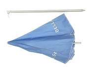 Parapluie de plage portatif durable, impression faite sur commande de parapluie extérieur de patio fournisseur
