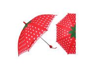 Parapluie mignon d'enfants de poignée de fraise, mini parapluie pour la fin ouverte de manuel d'enfants fournisseur