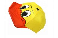 La conception de logo adaptée aux besoins du client par parapluie mignon fort jaune d'enfants de cadre fonctionnent sans à-coup facilement fournisseur