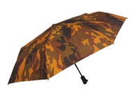 La coutume de Camo de mode de parapluie de voyage de pliage de design compact imprime le transport facile fournisseur