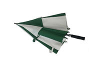 Fin ouverte automatique de manuel de Haft de fibre de verre de parapluies de golf imprimée par blanc de Gree fournisseur