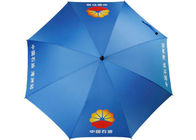 Protégeant du vent fort imprimé surdimensionné de poignée d'Eva de parapluies de golf de cadre vigoureux fournisseur