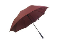 Tissu protégeant du vent de polyester/pongé de grand parapluie de golf de protection contre la pluie fournisseur
